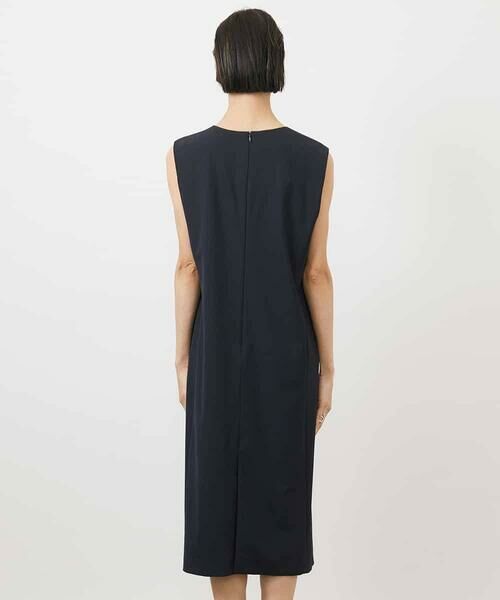 MICHEL KLEIN / ミッシェルクラン ロング・マキシ丈ワンピース | キーネックノースリーブワンピース(セットアップ対応) | 詳細11