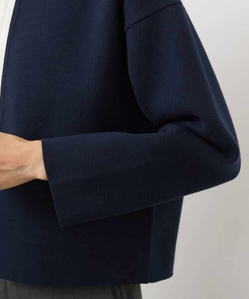 MICHEL KLEIN / ミッシェルクラン カーディガン・ボレロ | ノーカラーニットジャケット | 詳細20