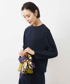 MICHEL KLEIN / ミッシェルクラン シャツ・ブラウス | ［セットアップ対応］プルオーバーブラウス