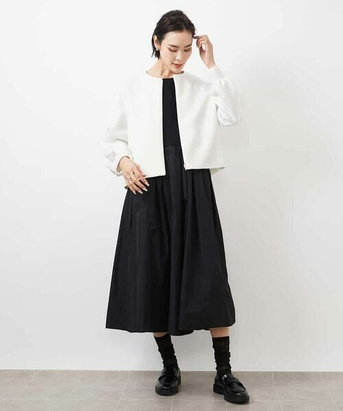 MICHEL KLEIN / ミッシェルクラン ロング・マキシ丈ワンピース | ドッキングワンピース | 詳細6