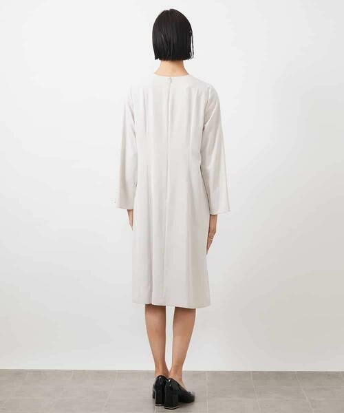 MICHEL KLEIN / ミッシェルクラン ロング・マキシ丈ワンピース | 袖口パールワンピース | 詳細11