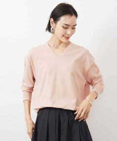 MICHEL KLEIN / ミッシェルクラン ニット・セーター | Vネックニットプルオーバー