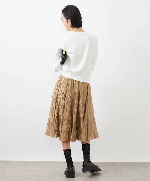 MICHEL KLEIN / ミッシェルクラン ニット・セーター | ホールガーメント(R)ボトルネックニット | 詳細14