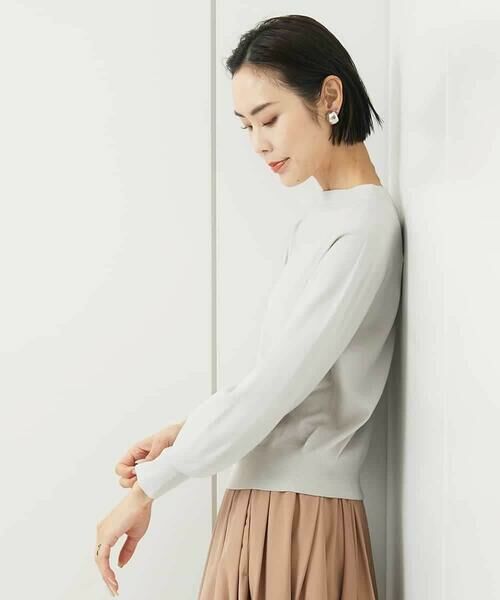 MICHEL KLEIN / ミッシェルクラン ニット・セーター | ホールガーメント(R)ボトルネックニット | 詳細15