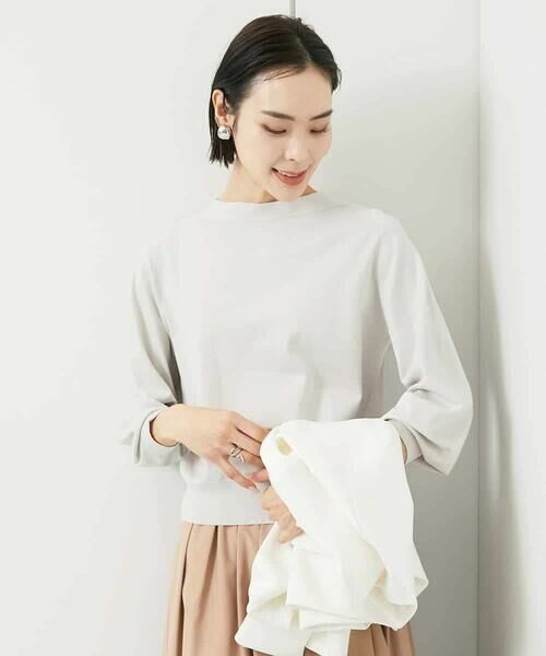 MICHEL KLEIN / ミッシェルクラン ニット・セーター | ホールガーメント(R)ボトルネックニット | 詳細16