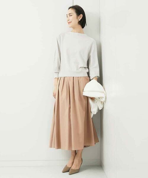 MICHEL KLEIN / ミッシェルクラン ニット・セーター | ホールガーメント(R)ボトルネックニット | 詳細17