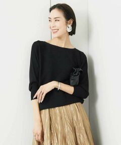 MICHEL KLEIN / ミッシェルクラン ニット・セーター | ホールガーメント(R)ドルマンスリーブニット（7分袖）