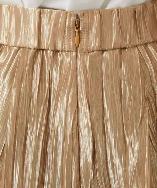 MICHEL KLEIN / ミッシェルクラン ロング・マキシ丈スカート | メタリックプリーツスカート | 詳細30