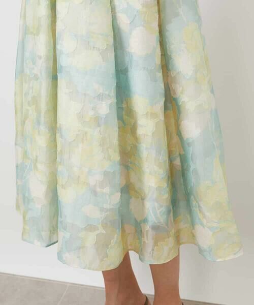 MICHEL KLEIN / ミッシェルクラン ロング・マキシ丈スカート | ［オリジナルプリント］ピオーニープリントスカート | 詳細23