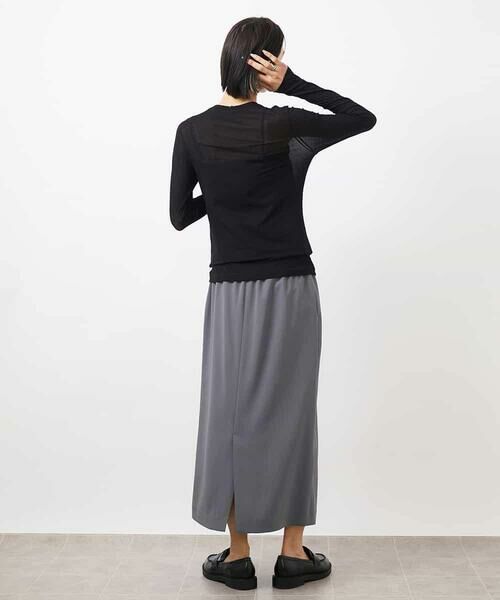 MICHEL KLEIN / ミッシェルクラン ロング・マキシ丈スカート | ［セットアップ対応］ペンシルスカート | 詳細11