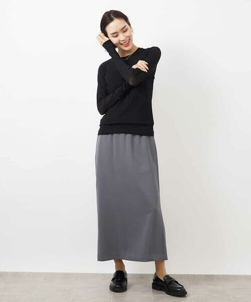 MICHEL KLEIN / ミッシェルクラン ロング・マキシ丈スカート | ［セットアップ対応］ペンシルスカート | 詳細12