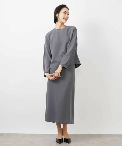 MICHEL KLEIN / ミッシェルクラン ロング・マキシ丈スカート | ［セットアップ対応］ペンシルスカート | 詳細3