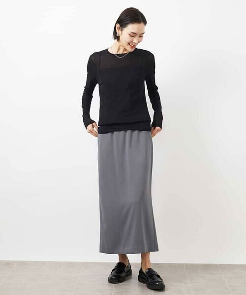 MICHEL KLEIN / ミッシェルクラン ロング・マキシ丈スカート | ［セットアップ対応］ペンシルスカート | 詳細9