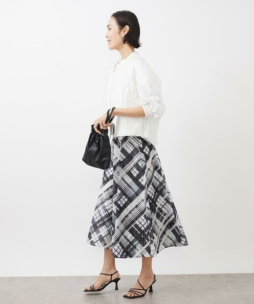 MICHEL KLEIN / ミッシェルクラン その他アウター | ［セットアップ対応］クラッシュレザーライクノーカラーブルゾン | 詳細12