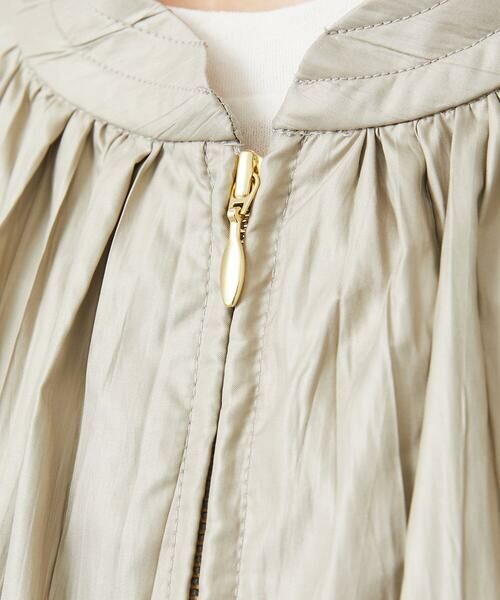 MICHEL KLEIN / ミッシェルクラン その他アウター | ［セットアップ対応］クラッシュレザーライクノーカラーブルゾン | 詳細29