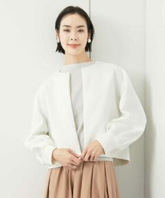 MICHEL KLEIN / ミッシェルクラン カーディガン・ボレロ | 2WAYジップカーデプルオーバー