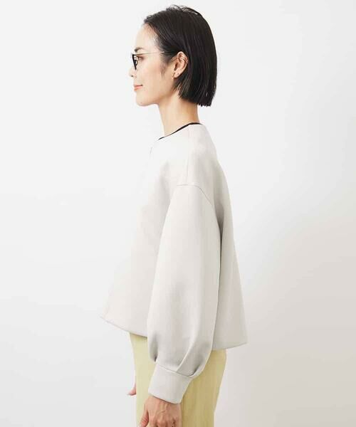 MICHEL KLEIN / ミッシェルクラン カーディガン・ボレロ | 2WAYジップカーデプルオーバー | 詳細22