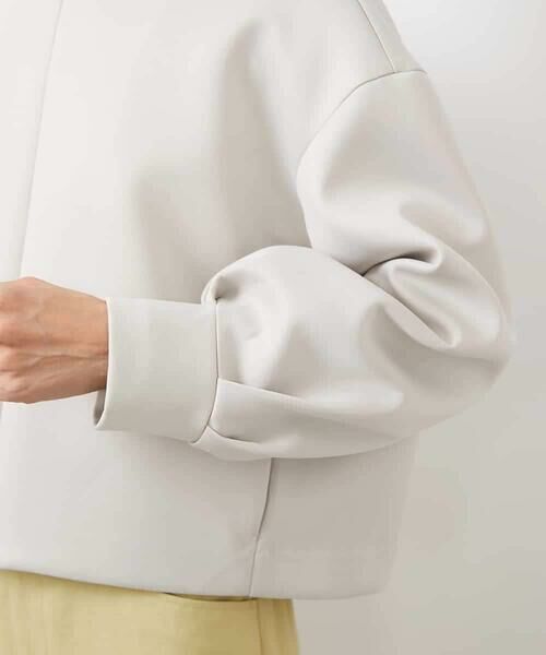 MICHEL KLEIN / ミッシェルクラン カーディガン・ボレロ | 2WAYジップカーデプルオーバー | 詳細25