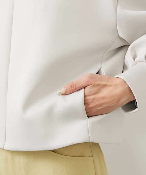 MICHEL KLEIN / ミッシェルクラン カーディガン・ボレロ | 2WAYジップカーデプルオーバー | 詳細26