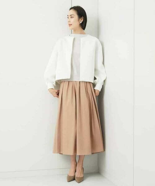 MICHEL KLEIN / ミッシェルクラン カーディガン・ボレロ | 2WAYジップカーデプルオーバー | 詳細7