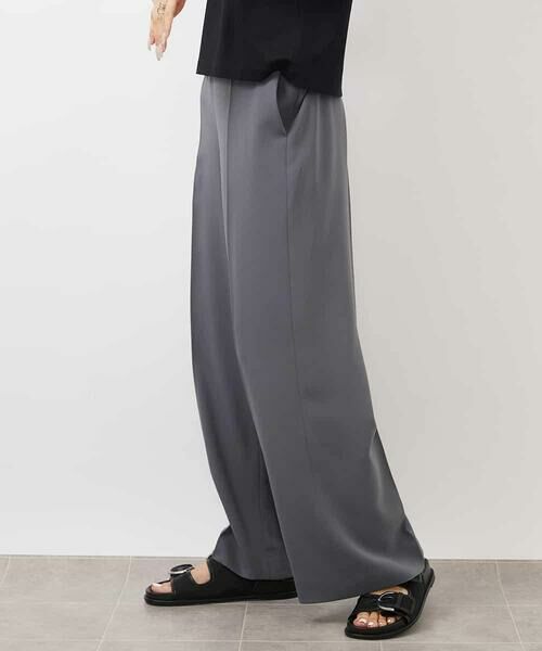 MICHEL KLEIN / ミッシェルクラン その他パンツ | ［セットアップ対応］ワイドパンツ | 詳細10