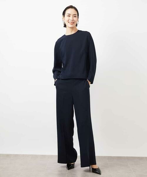 MICHEL KLEIN / ミッシェルクラン その他パンツ | ［セットアップ対応］ワイドパンツ | 詳細17