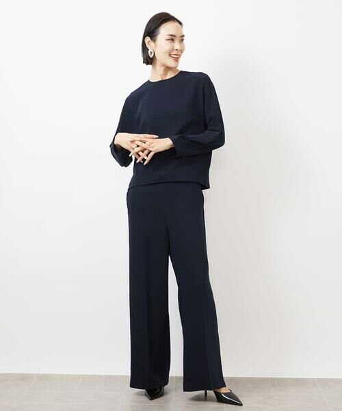 MICHEL KLEIN / ミッシェルクラン その他パンツ | ［セットアップ対応］ワイドパンツ | 詳細19