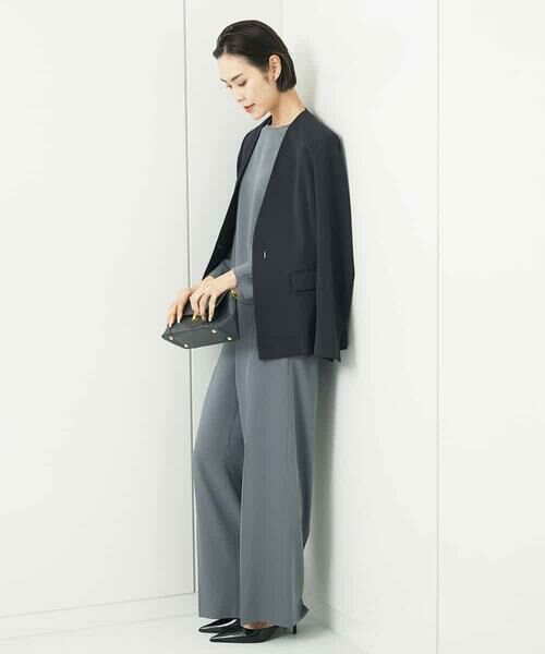 MICHEL KLEIN / ミッシェルクラン その他パンツ | ［セットアップ対応］ワイドパンツ | 詳細3