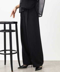 MICHEL KLEIN / ミッシェルクラン チノ・ワークパンツ | ストレッチツイルワイドパンツ