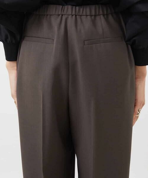 MICHEL KLEIN / ミッシェルクラン チノ・ワークパンツ | ストレッチツイルワイドパンツ | 詳細28