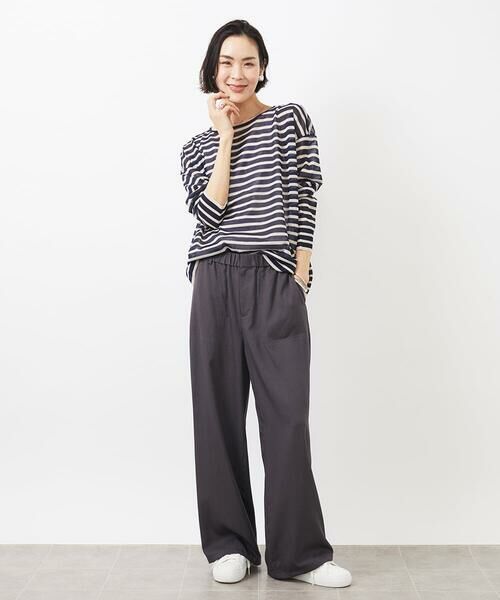 MICHEL KLEIN / ミッシェルクラン カーゴパンツ | 2WAY裾ドロストカーゴパンツ | 詳細7