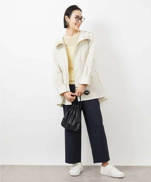 MICHEL KLEIN / ミッシェルクラン その他アウター | フード付きオーバーサイズコート | 詳細11