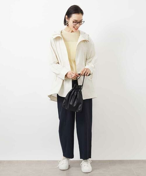 MICHEL KLEIN / ミッシェルクラン その他アウター | フード付きオーバーサイズコート | 詳細13