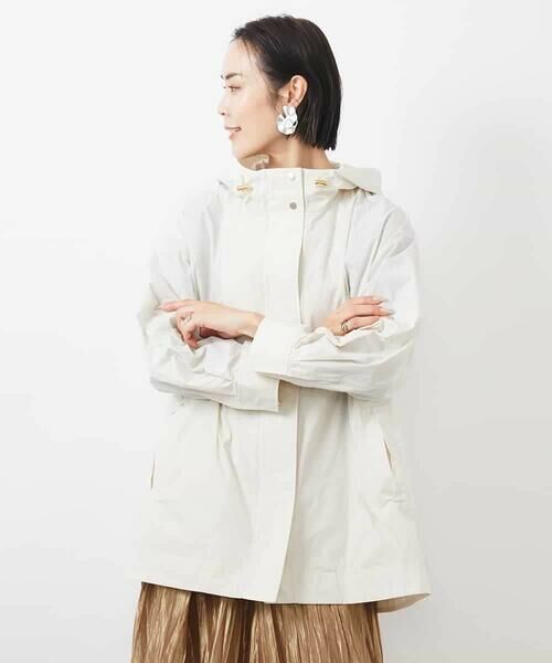 MICHEL KLEIN / ミッシェルクラン その他アウター | フード付きオーバーサイズコート | 詳細2