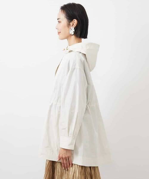 MICHEL KLEIN / ミッシェルクラン その他アウター | フード付きオーバーサイズコート | 詳細21