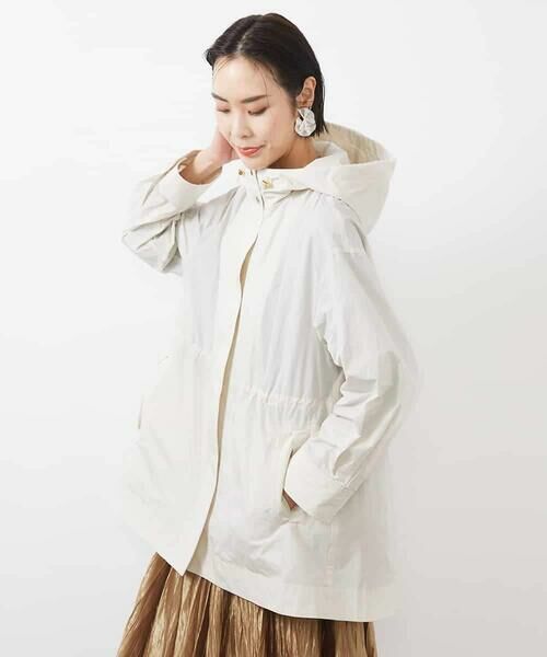 MICHEL KLEIN / ミッシェルクラン その他アウター | フード付きオーバーサイズコート | 詳細3