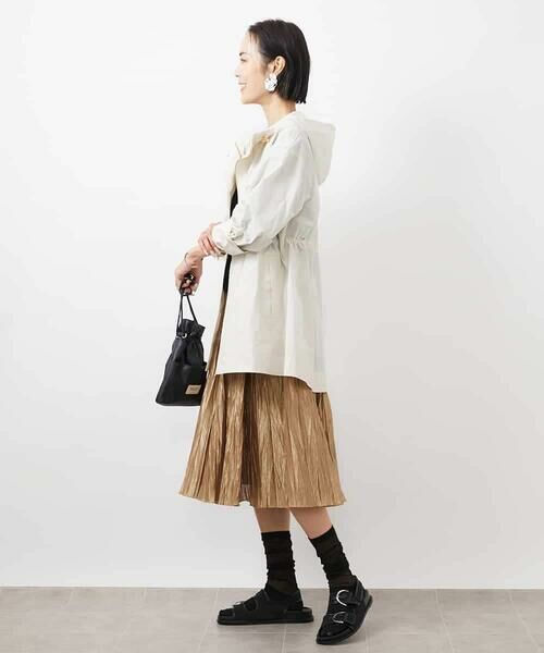 MICHEL KLEIN / ミッシェルクラン その他アウター | フード付きオーバーサイズコート | 詳細6