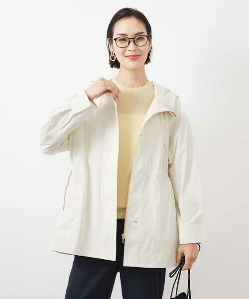 MICHEL KLEIN / ミッシェルクラン その他アウター | フード付きオーバーサイズコート | 詳細8