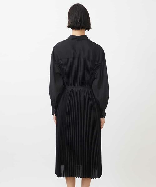 MICHEL KLEIN / ミッシェルクラン ロング・マキシ丈ワンピース | バックプリーツ3WAYワンピース | 詳細11