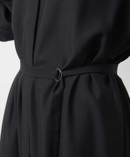 MICHEL KLEIN / ミッシェルクラン ロング・マキシ丈ワンピース | バックプリーツ3WAYワンピース | 詳細14