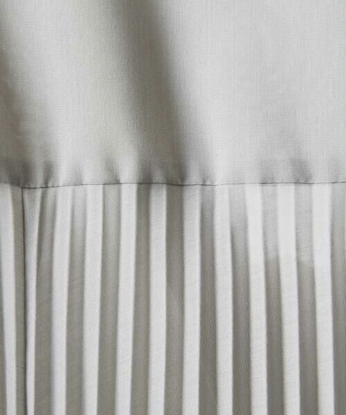 MICHEL KLEIN / ミッシェルクラン ロング・マキシ丈ワンピース | バックプリーツ3WAYワンピース | 詳細18