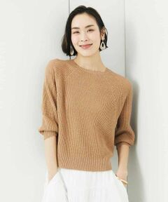 MICHEL KLEIN / ミッシェルクラン ニット・セーター | ホールガーメント(R)ドライタッチラメニット