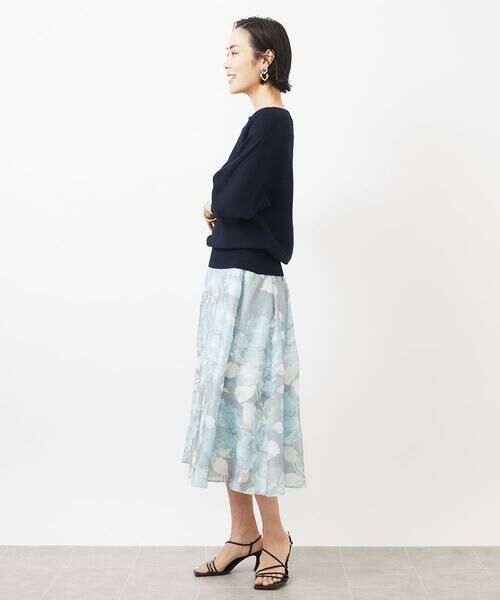 MICHEL KLEIN / ミッシェルクラン ニット・セーター | [WEB限定カラー]ホールガーメント(R)ドルマンスリーブニット(7分袖) | 詳細22