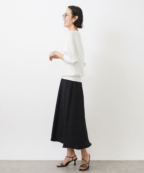 MICHEL KLEIN / ミッシェルクラン ニット・セーター | [WEB限定カラー]ホールガーメント(R)ドルマンスリーブニット(7分袖) | 詳細27