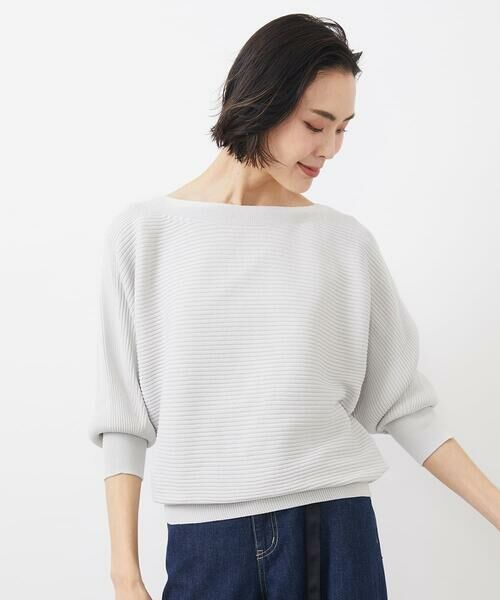 MICHEL KLEIN / ミッシェルクラン ニット・セーター | [WEB限定カラー]ホールガーメント(R)ドルマンスリーブニット(7分袖) | 詳細30