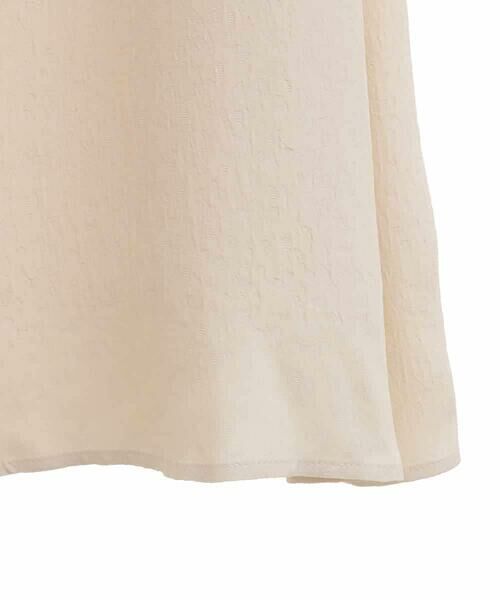 MICHEL KLEIN / ミッシェルクラン ロング・マキシ丈スカート | ドットジャガードスカート | 詳細4