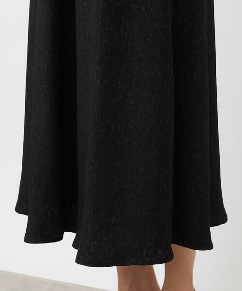 MICHEL KLEIN / ミッシェルクラン ロング・マキシ丈スカート | ドットジャガードスカート | 詳細21