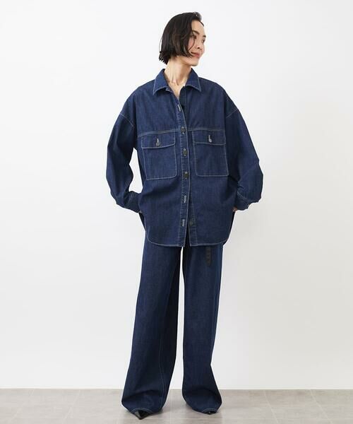 MICHEL KLEIN / ミッシェルクラン Gジャン・デニムジャケット | [セットアップ対応]デニムカバーオールジャケット | 詳細3