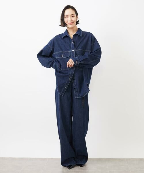 MICHEL KLEIN / ミッシェルクラン Gジャン・デニムジャケット | [セットアップ対応]デニムカバーオールジャケット | 詳細4