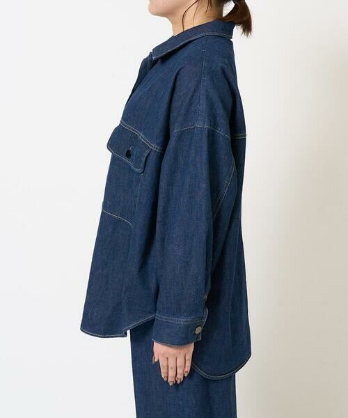 MICHEL KLEIN / ミッシェルクラン Gジャン・デニムジャケット | [セットアップ対応]デニムカバーオールジャケット | 詳細7